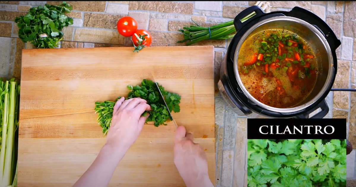Soups garnishes.