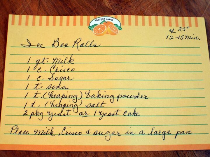 Country IceBox Rolls Butter N Thyme