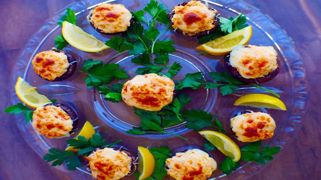 Crab Stuffed Mushrooms Butter N Thyme