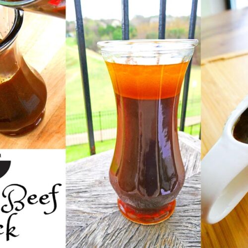 How To Make Homemade Beef Stock Butter N Thyme