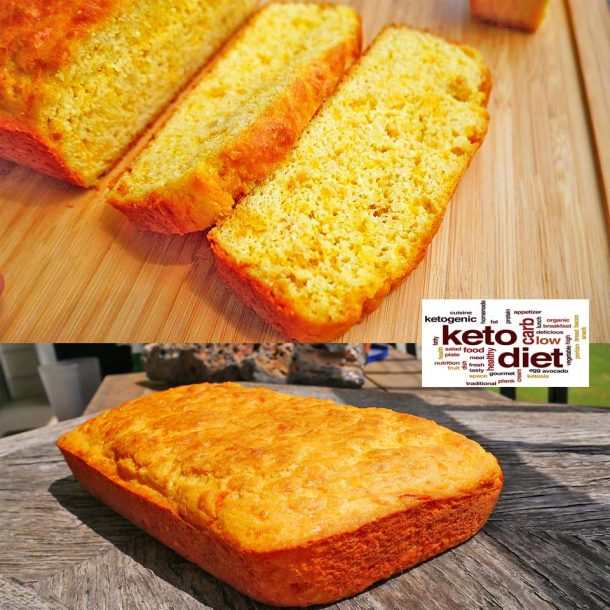KETO BREAD Recipe | Gluten Free | Low Carb Only 1g Per Slice - Butter-n