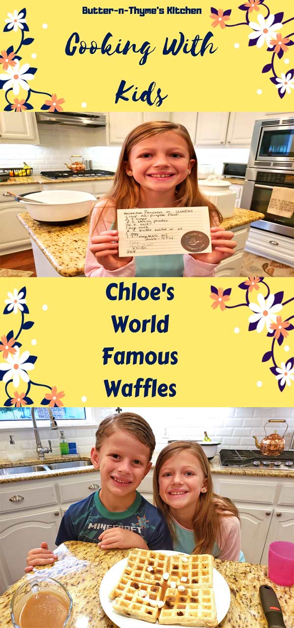 Chloe's World Famous Waffles Butter N Thyme