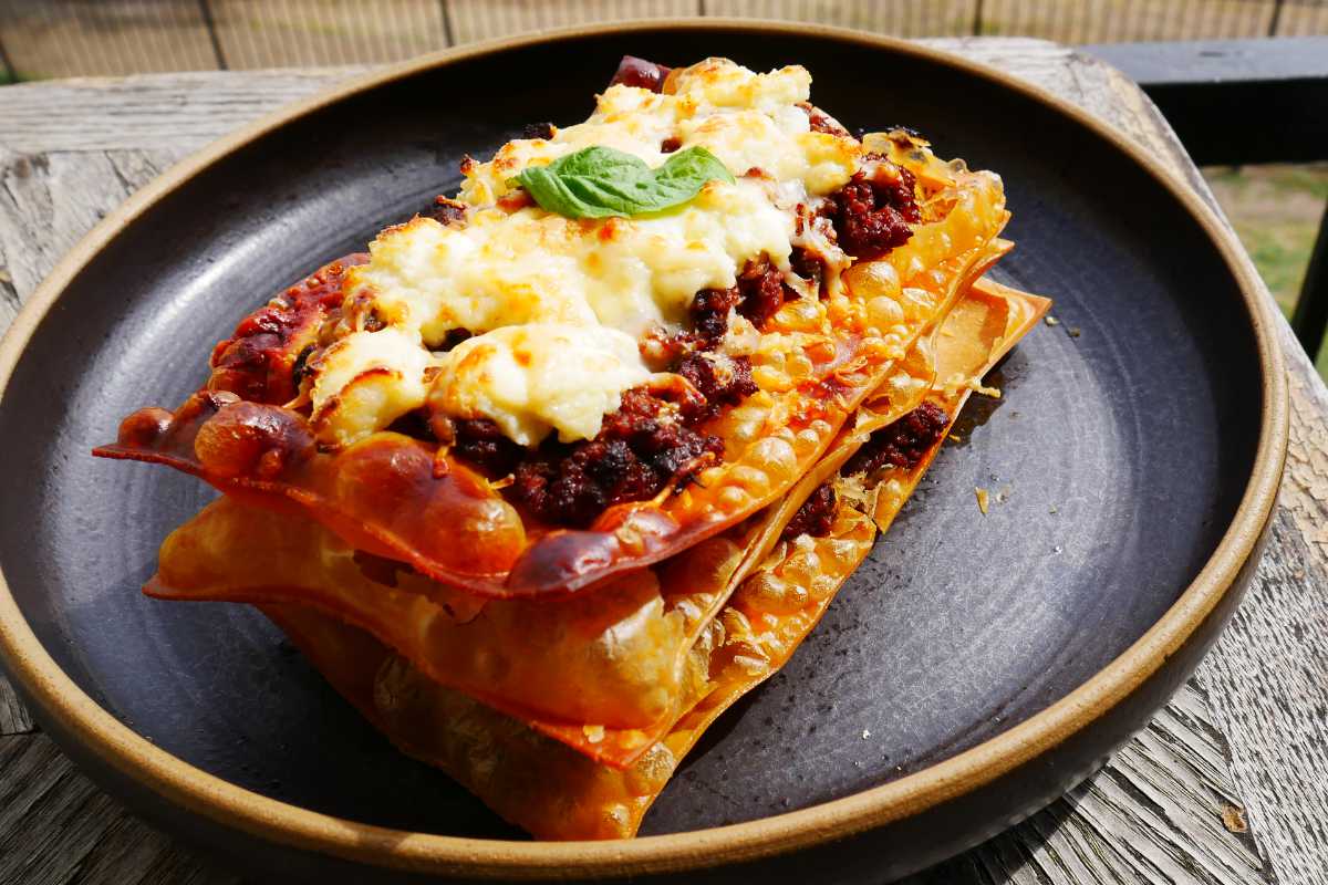 Crispy Fried Lasagna.