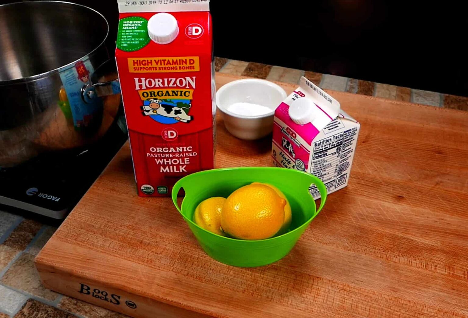 How To Make Ricotta Cheese 🧀 UltraPasteurized Milk Butter N Thyme