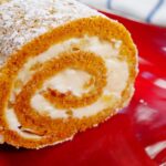 Pumpkin Roulade with Crystallized Ginger ButterCream