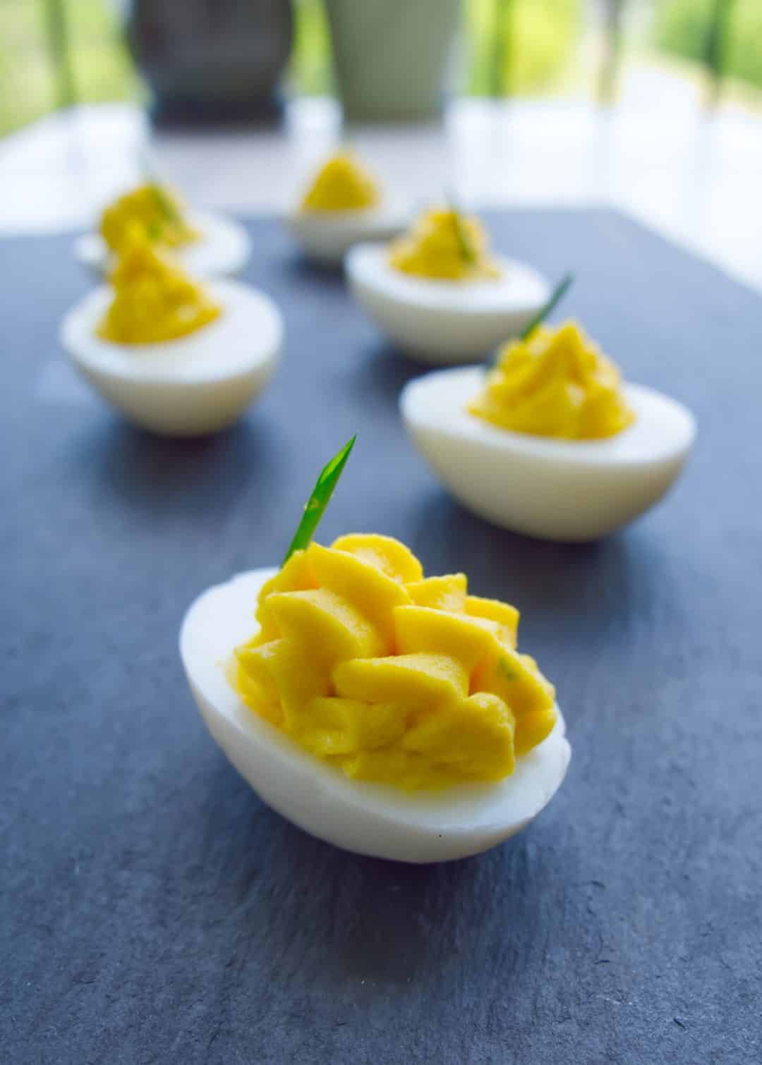 Macadamia Nut Butter & Parmesan Deviled Eggs Butter N Thyme