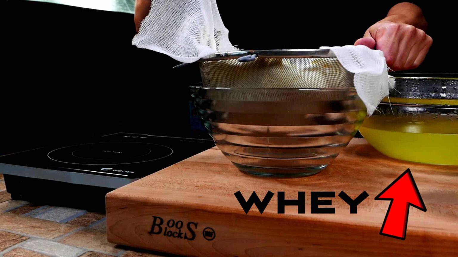 How To Make Ricotta Cheese 🧀 UltraPasteurized Milk Butter N Thyme