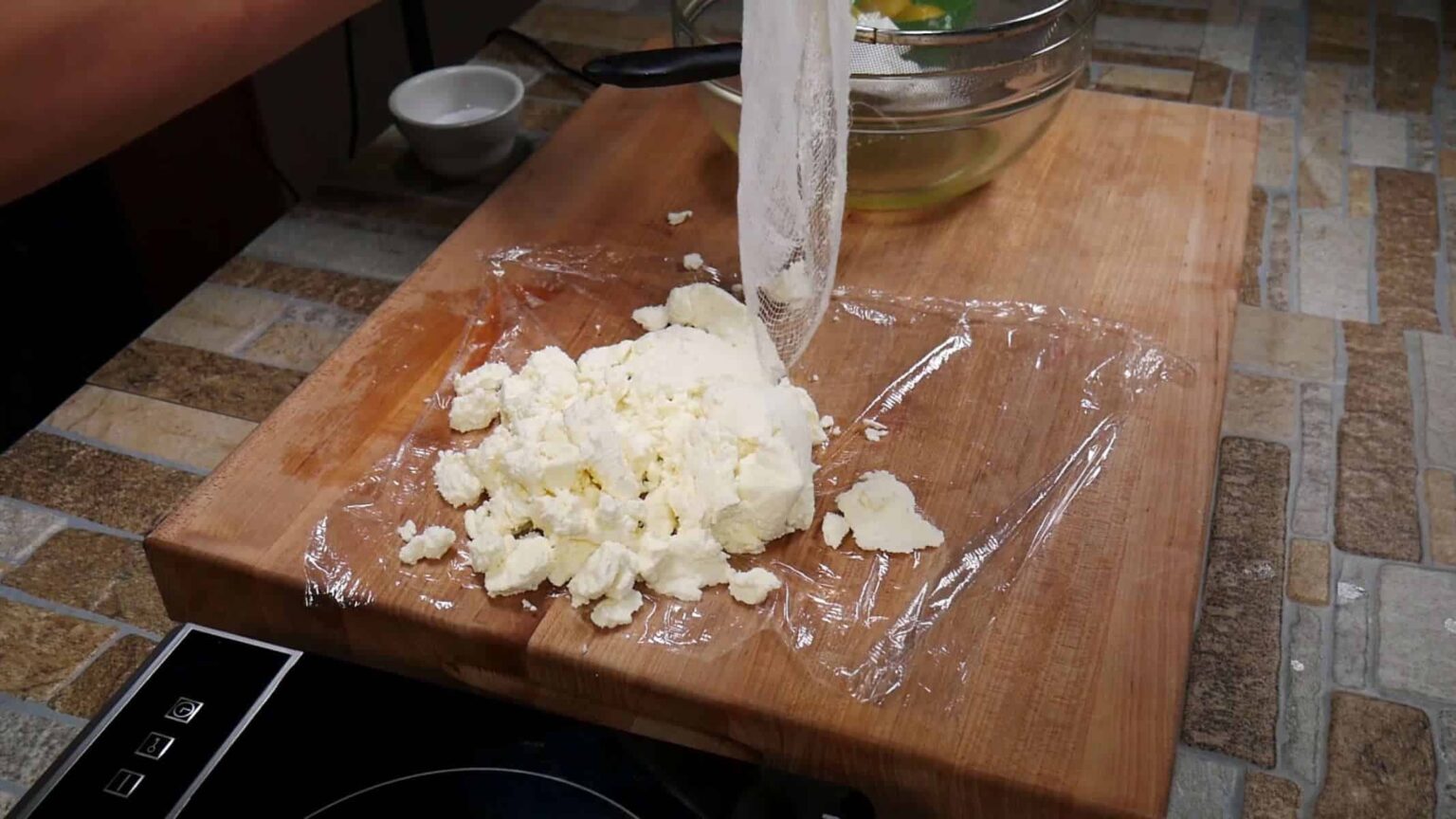 How To Make Ricotta Cheese 🧀 UltraPasteurized Milk Butter N Thyme