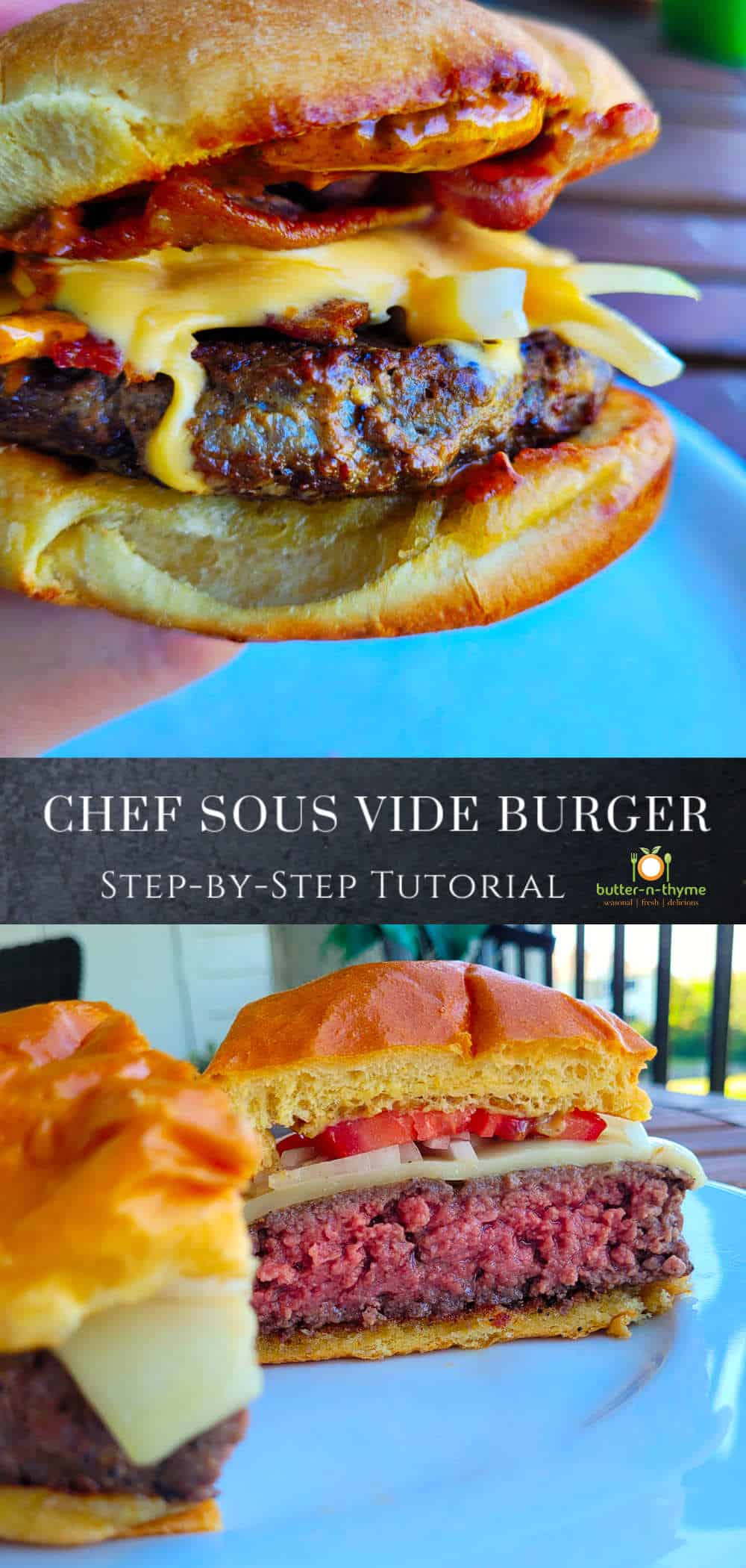 Sous Vide Burgers Control The Doneness Butter N Thyme