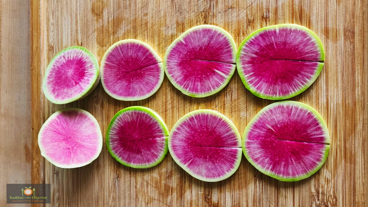 What Are Watermelon Radishes 🍉 Photos Recipes Butter N Thyme