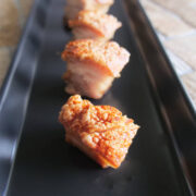 oven roasted crispy pork belly