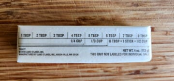 How Many Sticks of Butter Are in One Cup - Butter N Thyme