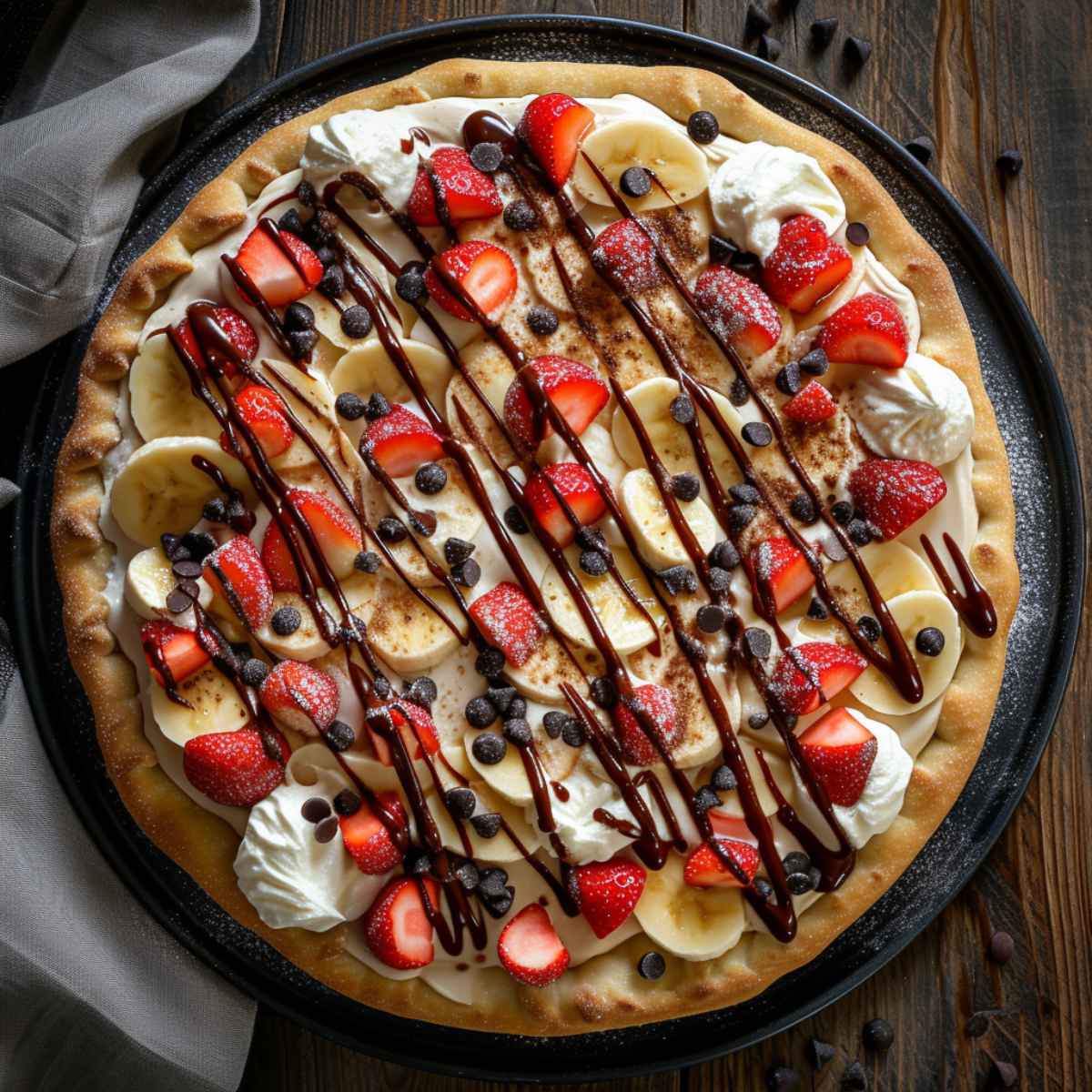 Dessert Pizza.