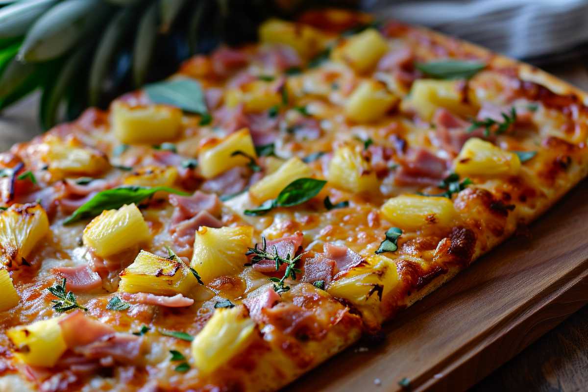 Hawaiian Pizza.