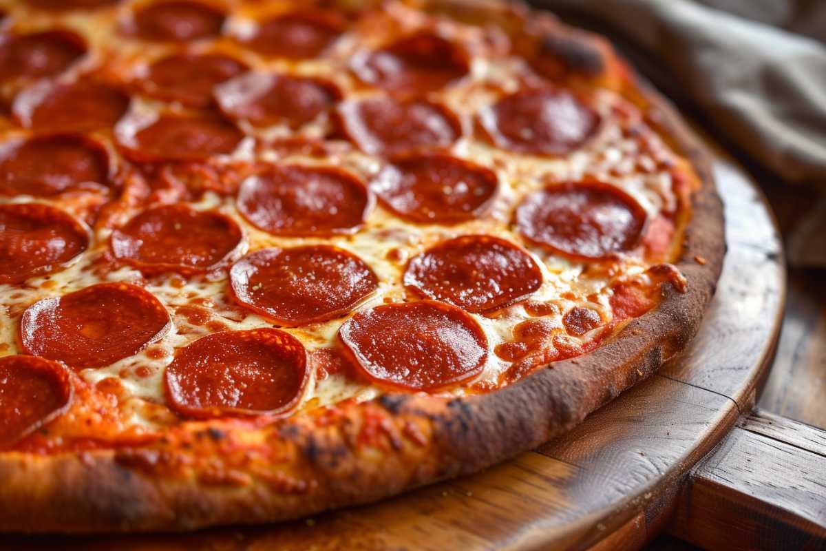 Pepperoni Pizza.