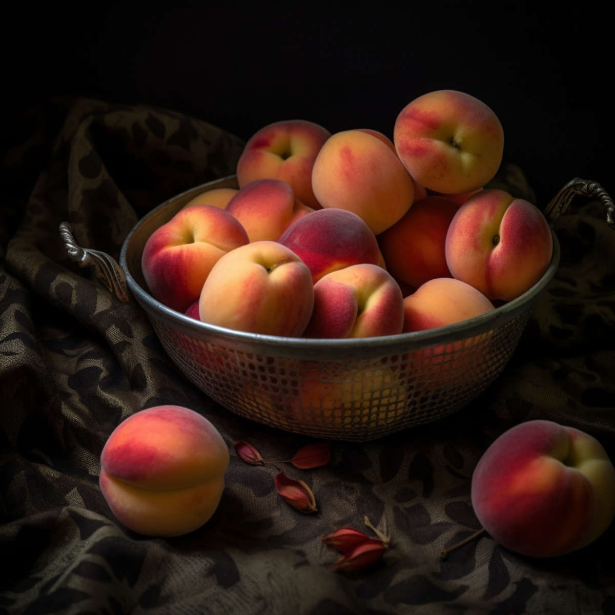 Halloween Peaches.