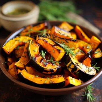 Roasted Kabocha Squash.