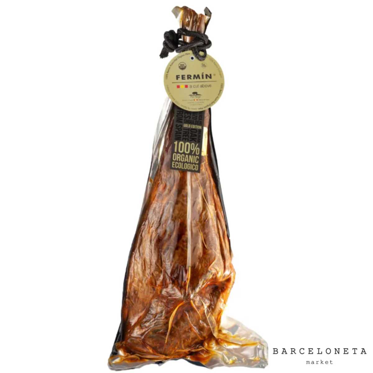 Jamon Iberico cured full ham.